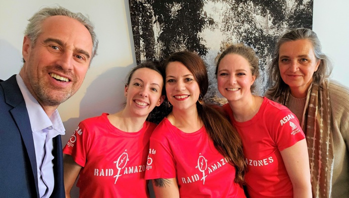 Asia inscrit son équipe au Raid Amazones au Cambodge - Photo : ©Asia Asia inscrit son équipe au Raid Amazones au Cambodge - Photo : ©Asia