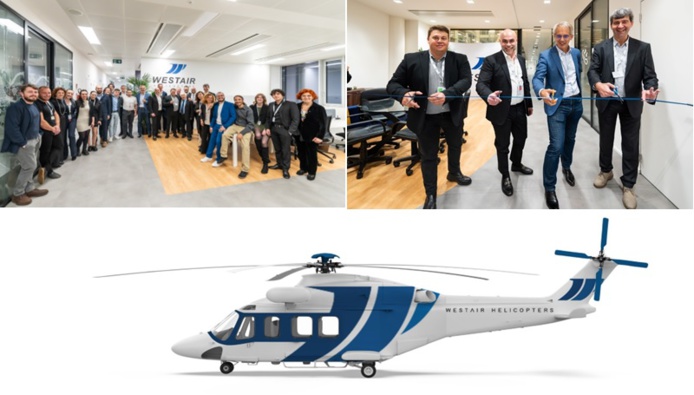 Westair Helicopters inaugure ses nouveaux bureaux à Milan - Photo Westair Helicopters