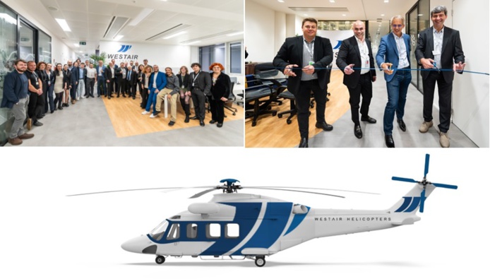 Westair Helicopters inaugure ses nouveaux bureaux à Milan - Photo Westair Helicopters Westair Helicopters inaugure ses nouveaux bureaux à Milan - Photo Westair Helicopters