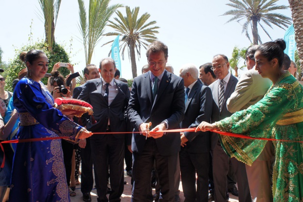 Pascal de Izaguirre, Président de TUI France, a inauguré le nouveau Club Marmara Les jardins d'Agadir, au Maroc - Photo CE