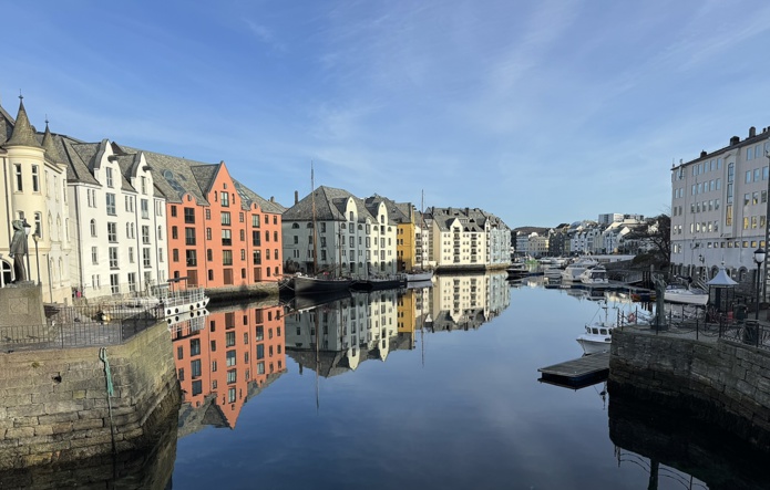 Le charme des petits canaux d'Älesund /crédit JDL Le charme des petits canaux d'Älesund /crédit JDL