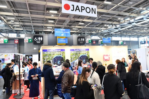 Destination réputée chère, le Japon n'en a pas moins eu du succès à ce Mondial du tourisme (©FFoucha/Comexposium)