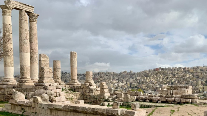 Amman une  ville qui défie le temps. Photo J.B. Amman une  ville qui défie le temps. Photo J.B.