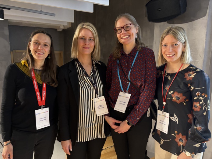 De gauche à droite, Léa Pinsard (Visit Norway), Hrafnhildur Borisdottir (Visit Iceland), Sanna Tuononen (Visit Finland) et Giulia Ciceri (Visit Denmark). ©David Savary De gauche à droite, Léa Pinsard (Visit Norway), Hrafnhildur Borisdottir (Visit Iceland), Sanna Tuononen (Visit Finland) et Giulia Ciceri (Visit Denmark). ©David Savary