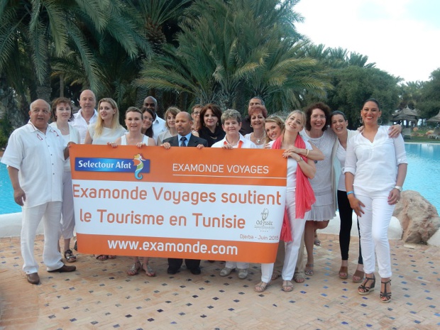 Examonde Voyages a organisé sa convention à Djerba afin de soutenir le tourisme en Tunisie - Photo : Examonde Voyages