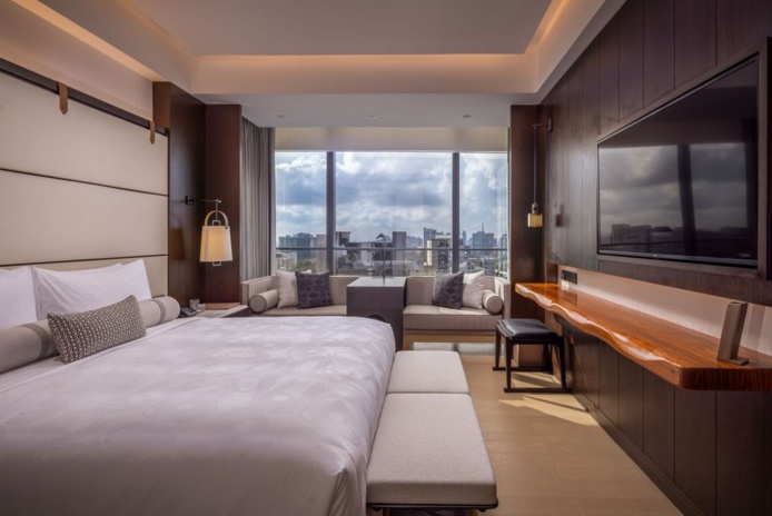 Kenya : des chambres et suites sophistiquées avec vue imprenable sur la ville (© JWMarriott)