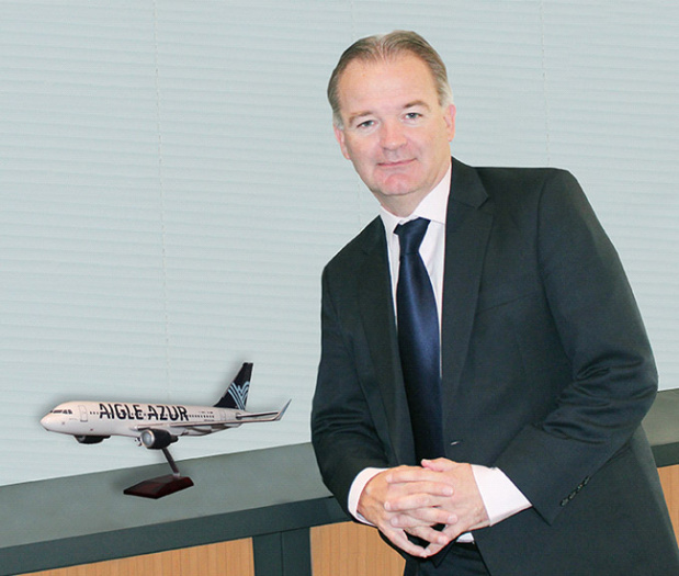 Michael Hamelink vient d'être nommé au poste de Président-Directeur Général d’Aigle Azur Michael Hamelink vient d'être nommé au poste de Président-Directeur Général d’Aigle Azur
