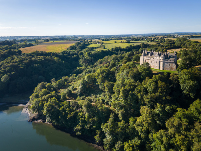 Le domaine de la Roche-Jagu et le Trieux © Emmanuel Berthier