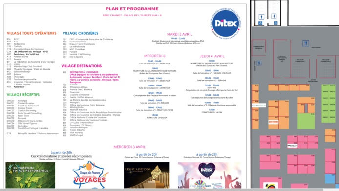 TELECHARGEZ LE PROGRAMME ET LE PLAN