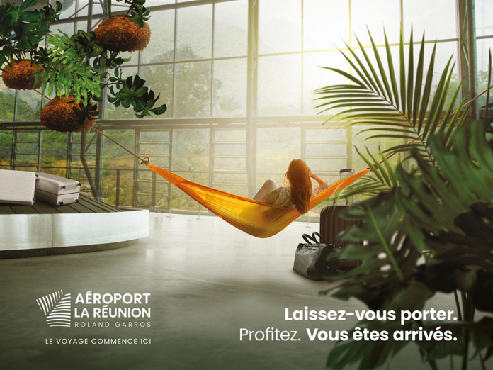 Un accueil tropical  © Aéroport La Réunion Roland Garros (1)