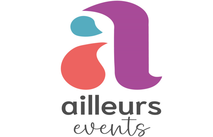 Bleu Events devient Ailleurs Events et dévoile sa nouvelle identité - Logo Ailleurs Events
