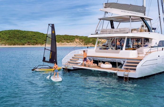 Le Spirit of Ponant vue de l'arrière ©PONANT – Nicolas Claris Le Spirit of Ponant vue de l'arrière ©PONANT – Nicolas Claris