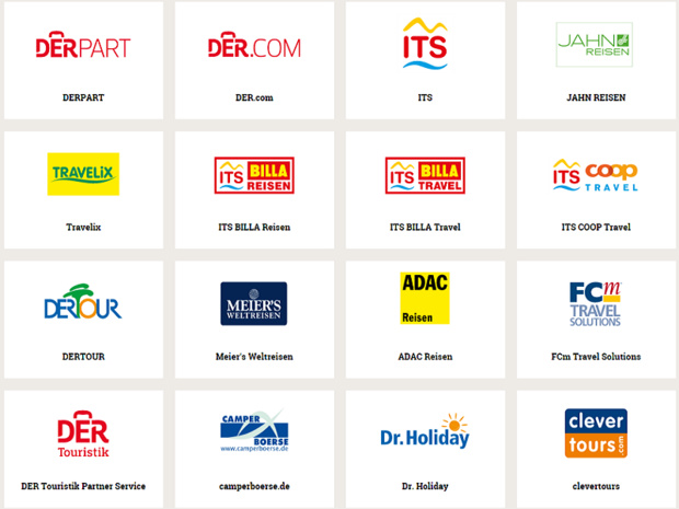 DER Touristik regroupe de nombreuses marques de voyages, d'hôtels et de Business Travel qui opèrent sur le marché allemand - DR : DER Touristik DER Touristik regroupe de nombreuses marques de voyages, d'hôtels et de Business Travel qui opèrent sur le marché allemand - DR : DER Touristik