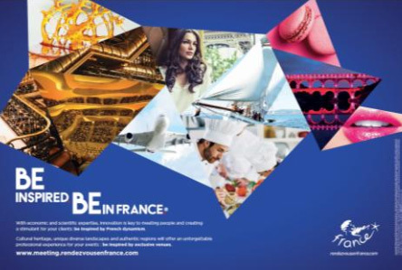 Atout France lance une campagne pour promouvoir les évènements professionnels Atout France lance une campagne pour promouvoir les évènements professionnels