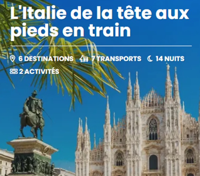 Le train est ajouté sur 6 destinations sur Travel Explorer - DR