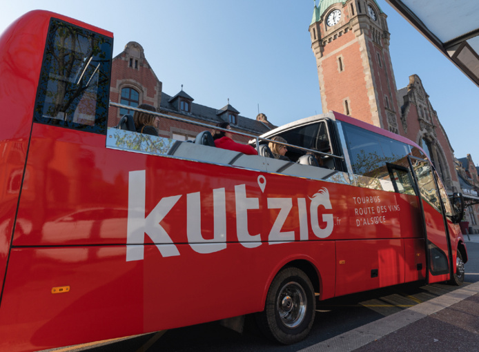 Le bus Kut’zig sillonnera à nouveau le vignoble alsacien - Photo : ©Kut’zig