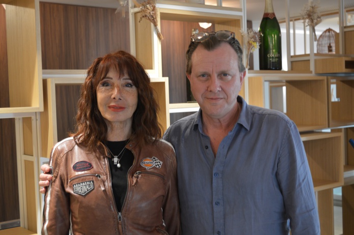 Interview de Claude François Jr et Dani Borg - Photo : ©Manon Morelli Interview de Claude François Jr et Dani Borg - Photo : ©Manon Morelli