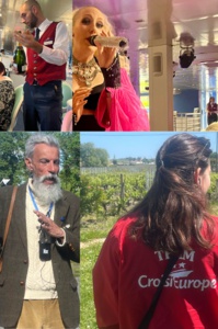 Des guides passionnés, des encadrants attentionnés, des animations et même du champagne pour les anniversaires fêtés sur le Cyrano. @LG