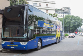 megabus.com lance une ligne Milan, Turin, Lyon, Paris, Lille et Londres