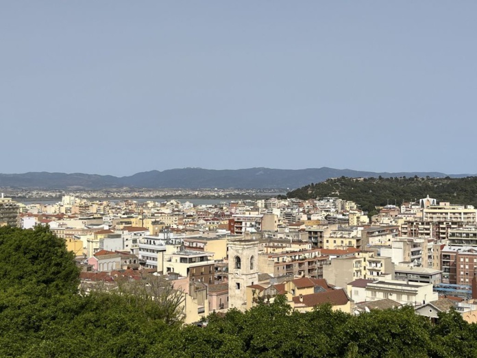 Vue générale de Cagliari, depuis l'esplanade Umberto I (©PB)