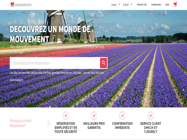 Musement lance une plateforme de gestion des excursions libre-service pour les voyagistes - Capture d'écran Musement Musement lance une plateforme de gestion des excursions libre-service pour les voyagistes - Capture d'écran Musement