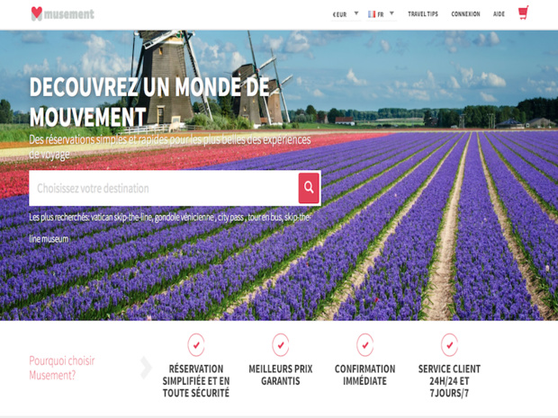 Musement lance une plateforme de gestion des excursions libre-service pour les voyagistes - Capture d'écran Musement