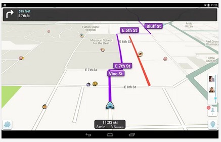 Google a racheté l'application Waze en 2013 - DR : Waze