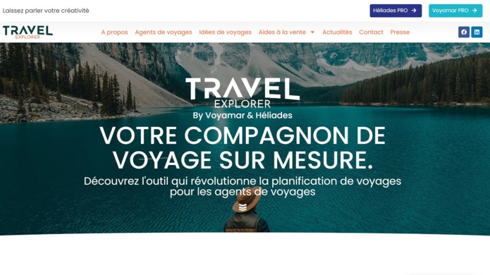 Travel Explorer lance un challenge de ventes pour les agences de voyages - Capture écran