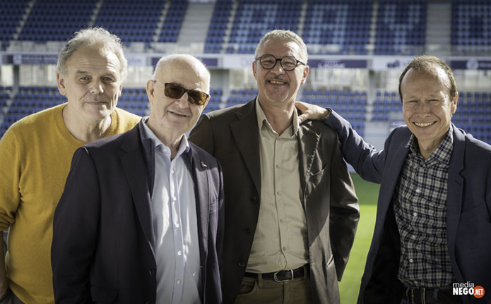 Karim DHAMANE, Gilles LACAPE, Pascal PONTOIS et Christian LOTH © medianego