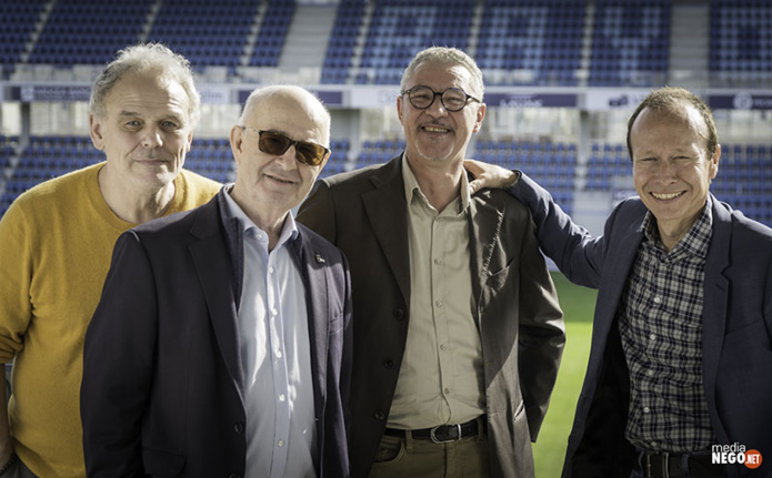 Karim DHAMANE, Gilles LACAPE, Pascal PONTOIS et Christian LOTH © medianego Karim DHAMANE, Gilles LACAPE, Pascal PONTOIS et Christian LOTH © medianego