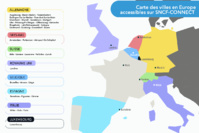 A partir du 23 mai 2024, il ne sera plus possible de réserver des lignes internationales sur SNCF Connect - Crédit photo : SNCF Connect A partir du 23 mai 2024, il ne sera plus possible de réserver des lignes internationales sur SNCF Connect - Crédit photo : SNCF Connect