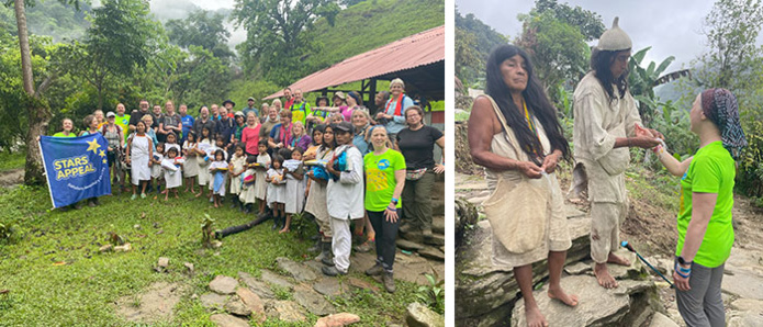 École locale - Le Mamo, chamán Koguis © Marianne Jagu École locale - Le Mamo, chamán Koguis © Marianne Jagu