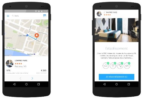 L'application Booking Now est désormais disponible pour les appareils Android - DR : Booking.com