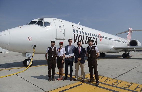 La flotte de Volotea prend de l'ampleur - Photo : Michel Crosera