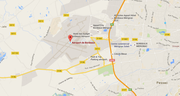 L'aéroport de Bordeaux Mérignac accueille de plus en plus de passagers cet été - DR : Google Maps L'aéroport de Bordeaux Mérignac accueille de plus en plus de passagers cet été - DR : Google Maps