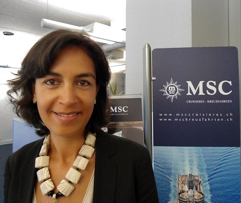 Sylvie Boulant devient Country Manager Suisse pour MSC Croisières - Photo : obs/MSC Kreuzfahrten