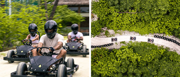Siyam World - Go Kart track © Sun Siyam Resorts Siyam World - Go Kart track © Sun Siyam Resorts