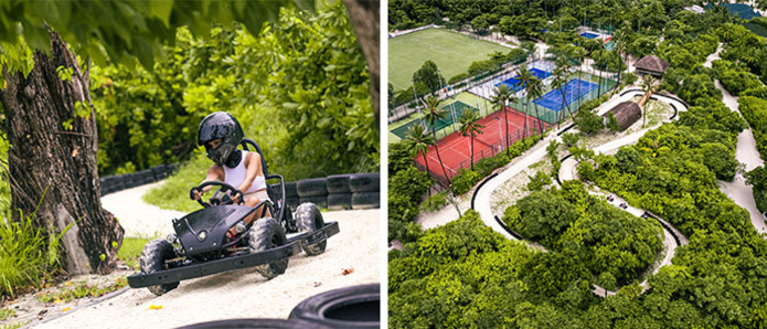 Siyam World - Go Kart track © Sun Siyam Resorts Siyam World - Go Kart track © Sun Siyam Resorts