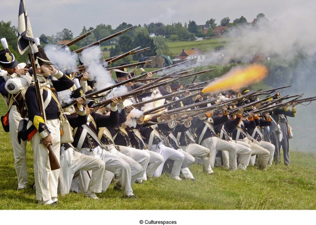 Commemoration de la bataille de Waterloo, le 18 juin 2015 - DR : Culturespaces