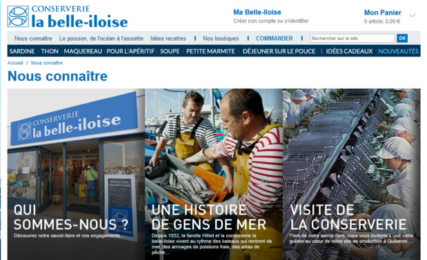 Les visiteurs pourront découvrir les multiples opérations nécessaires pour faire d'un poisson de qualité une conserve gastronomique. Ici la manipulation des poissons se fait à la main - Photo capture écran Les visiteurs pourront découvrir les multiples opérations nécessaires pour faire d'un poisson de qualité une conserve gastronomique. Ici la manipulation des poissons se fait à la main - Photo capture écran