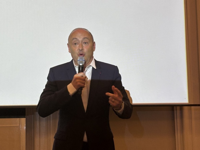 Laurent Abitbol lors de la Convention Nationale de l’AFTM au Hilton Paris Opéra. ©David Savary