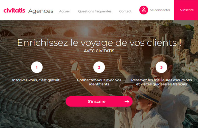 La plateforme B2B dédiée aux agences de voyages compte aujourd’hui plus de 26 500 agences affiliées à son programme © Civitatis La plateforme B2B dédiée aux agences de voyages compte aujourd’hui plus de 26 500 agences affiliées à son programme © Civitatis