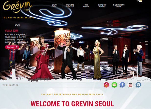 Corée : Grévin ouvre son musée à Séoul Corée : Grévin ouvre son musée à Séoul
