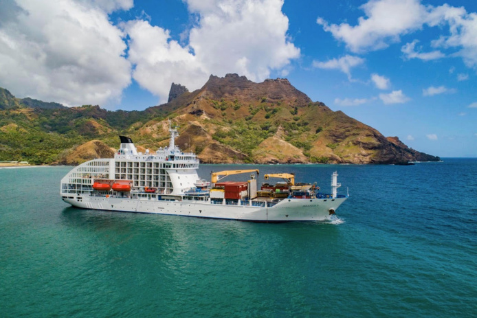 La compagnie mixte Aranui fête ses 40 ans cette année ©Aranui La compagnie mixte Aranui fête ses 40 ans cette année ©Aranui