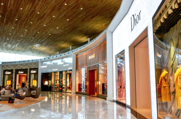 Les boutiques de luxe du terminal 2E de l'aéroport Paris Charles de Gaulle ont participé à la croissance des revenus du groupe ©ADP