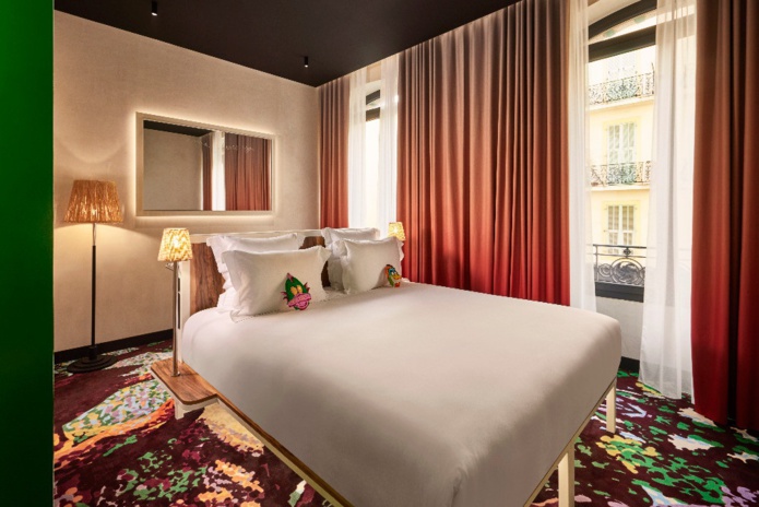 une chambre du Mama Shleter Nice - Photo Mama Shelter