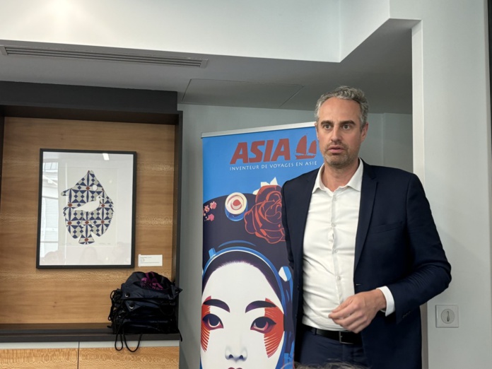 Guillaume Linton, PDG d'Asia. ©David Savary Guillaume Linton, PDG d'Asia. ©David Savary