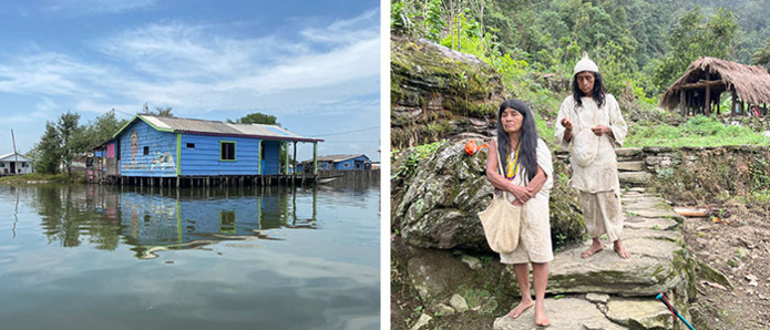 Pueblos Palafitos © Nadia Kada / Communauté indigène de la Sierra Nevada © Marianne Jagu Pueblos Palafitos © Nadia Kada / Communauté indigène de la Sierra Nevada © Marianne Jagu