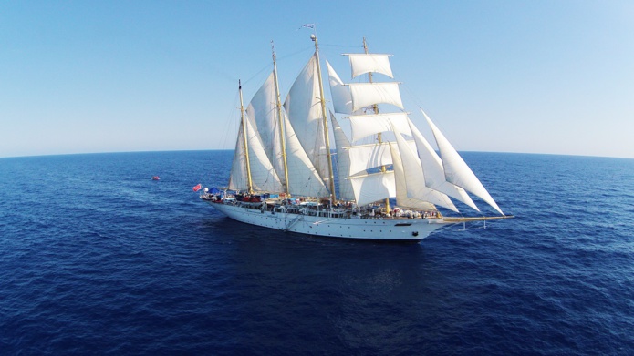 Star Clippers installe Starlink internet sur ses voiliers
