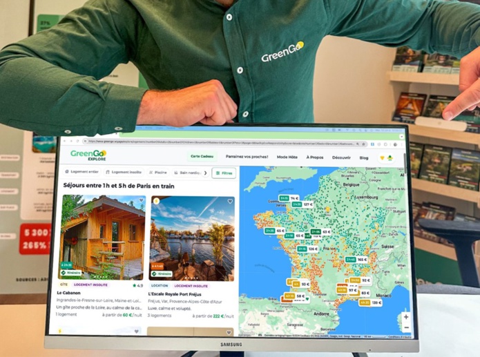 GreenGo Explore trouve les lieux en fonction du transport et ville de départ - DR GreenGo Explore trouve les lieux en fonction du transport et ville de départ - DR